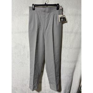 Vintage Take 1 British Canvas Two Way Stretch Gray Pants Size 13/14 *NWT